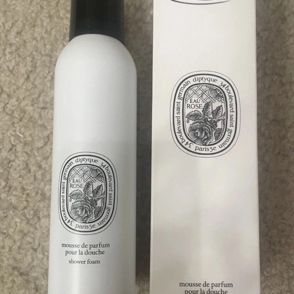 NEW Diptyque EAU ROSE Mousse de Parfum Shower Foam 150 ml / 5 oz